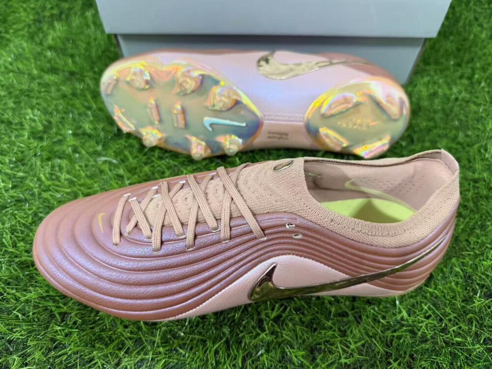 Nike Tiempo Legend 11 Elite FG Firm Ground Soccer Cleats - Brown/Rose Gold/Soft Pink