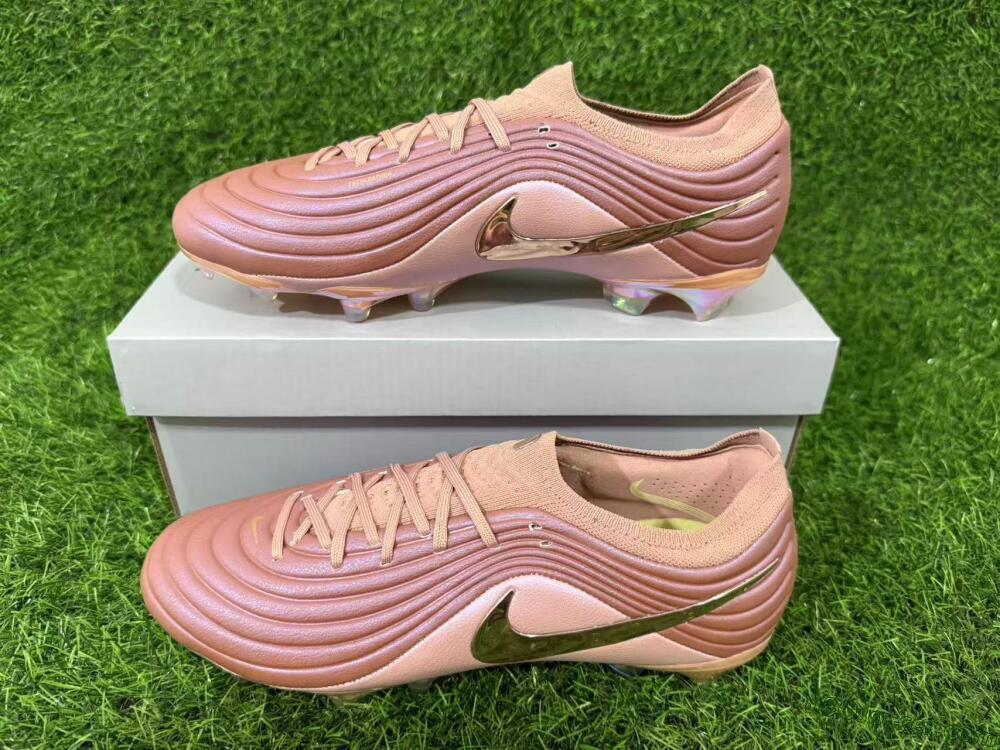 Nike Tiempo Legend 11 Elite FG Firm Ground Soccer Cleats - Brown/Rose Gold/Soft Pink