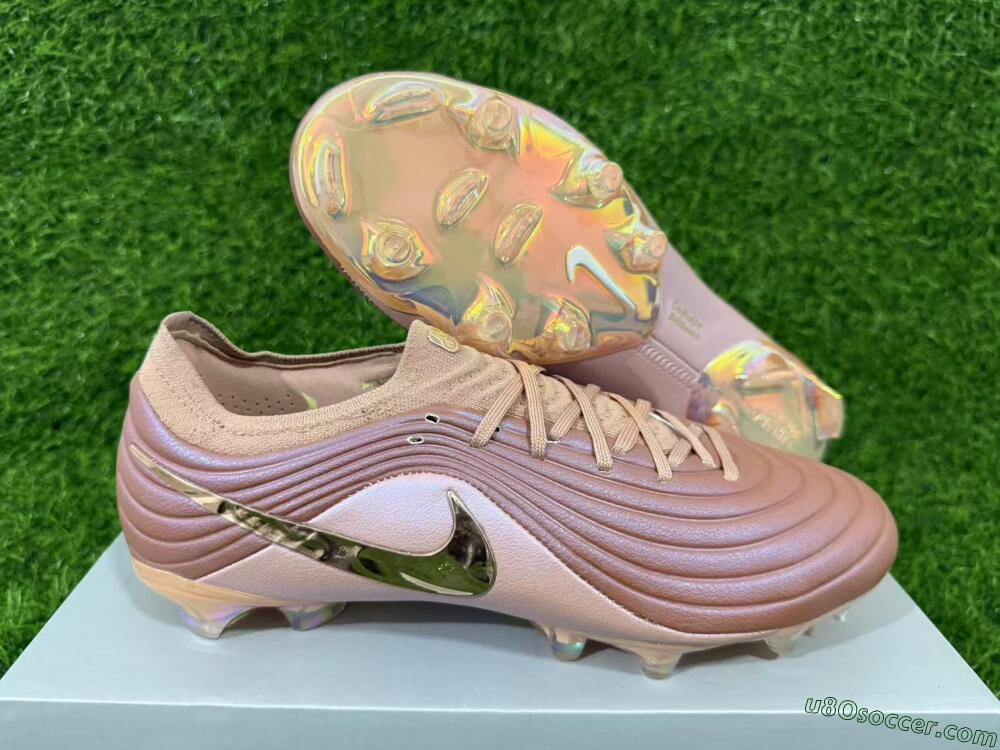 Nike Tiempo Legend 11 Elite FG Firm Ground Soccer Cleats - Brown/Rose Gold/Soft Pink