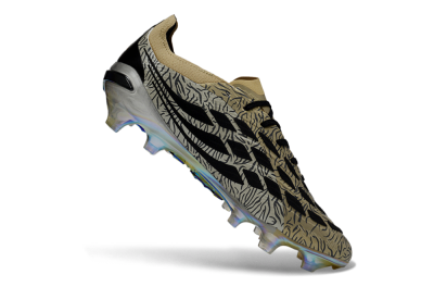 Adidas Predator 26 Elite FG Firm Ground Soccer Cleats - Beige/Desert Sand/Shiny Black
