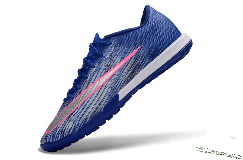 Nike Air Zoom Mercurial Superfly 11 TF Artificial Turf Soccer Shoes - Blue/Electric Blue/Neon Pink 5