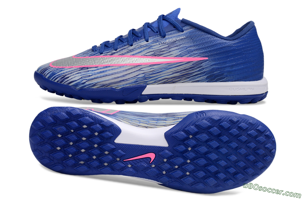Nike Air Zoom Mercurial Superfly 11 TF Artificial Turf Soccer Shoes - Blue/Electric Blue/Neon Pink 0