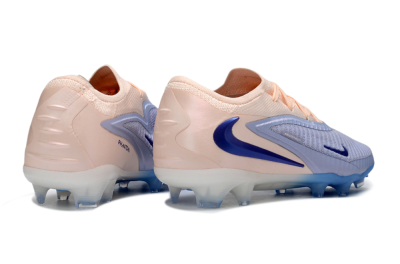 Nike Phantom 6 Elite Low FG Firm Ground Soccer Cleats - Blue/Soft Pink/Light Blue