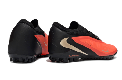 Nike Phantom 6 Elite Low TF Artificial Turf Soccer Shoes - Red/Crimson Blaze/Black