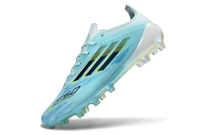 Adidas F50 Elite FG Firm Ground Soccer Cleats - Aqua/Neon Yellow/White
