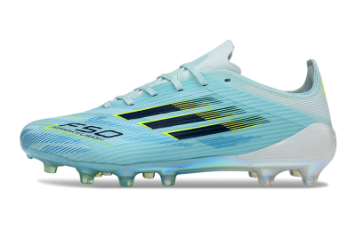 Adidas F50 Elite FG Firm Ground Soccer Cleats - Aqua/Neon Yellow/White