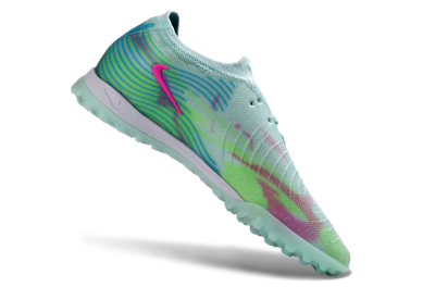 Nike Phantom GX 2 Elite TF Artificial Turf Soccer Shoes - Aqua/Mint Breeze/Pink Fusion