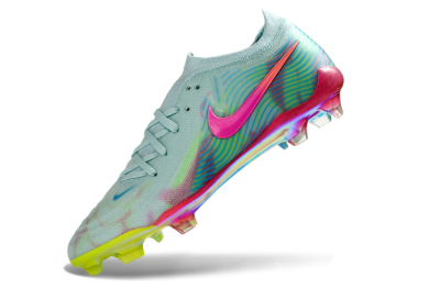 Nike Phantom GX 2 Elite FG Firm Ground Soccer Cleats - Aqua/Neon Pink/Volt Yellow