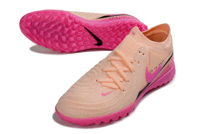 Nike Phantom GX 2 Elite TF Artificial Turf Soccer Shoes - Pink/Peach Sorbet/Fuchsia Burst