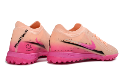 Nike Phantom GX 2 Elite TF Artificial Turf Soccer Shoes - Pink/Peach Sorbet/Fuchsia Burst