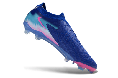 Nike Phantom GX 2 Elite FG Firm Ground Soccer Cleats - Blue/Pink Wave/Blue Gradient
