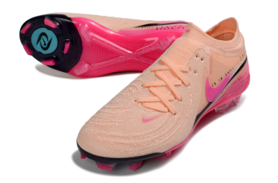 Nike Phantom GX 2 Elite FG Firm Ground Soccer Cleats - Pink/Coral Burst/Fuchsia Glow
