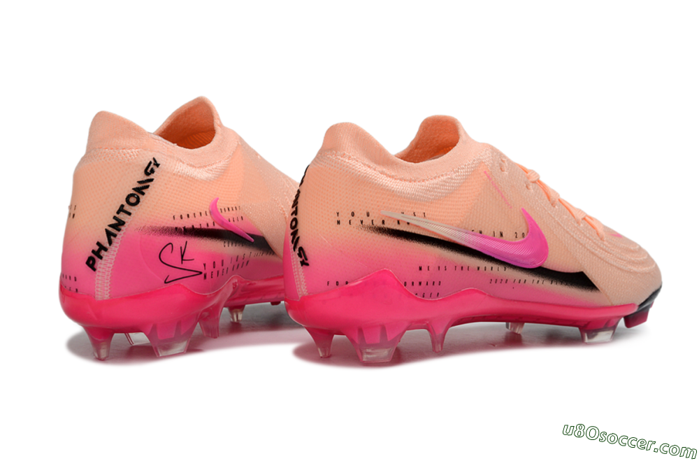 Nike Phantom GX 2 Elite FG Firm Ground Soccer Cleats - Pink/Coral Burst/Fuchsia Glow 6