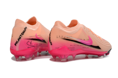 Nike Phantom GX 2 Elite FG Firm Ground Soccer Cleats - Pink/Coral Burst/Fuchsia Glow