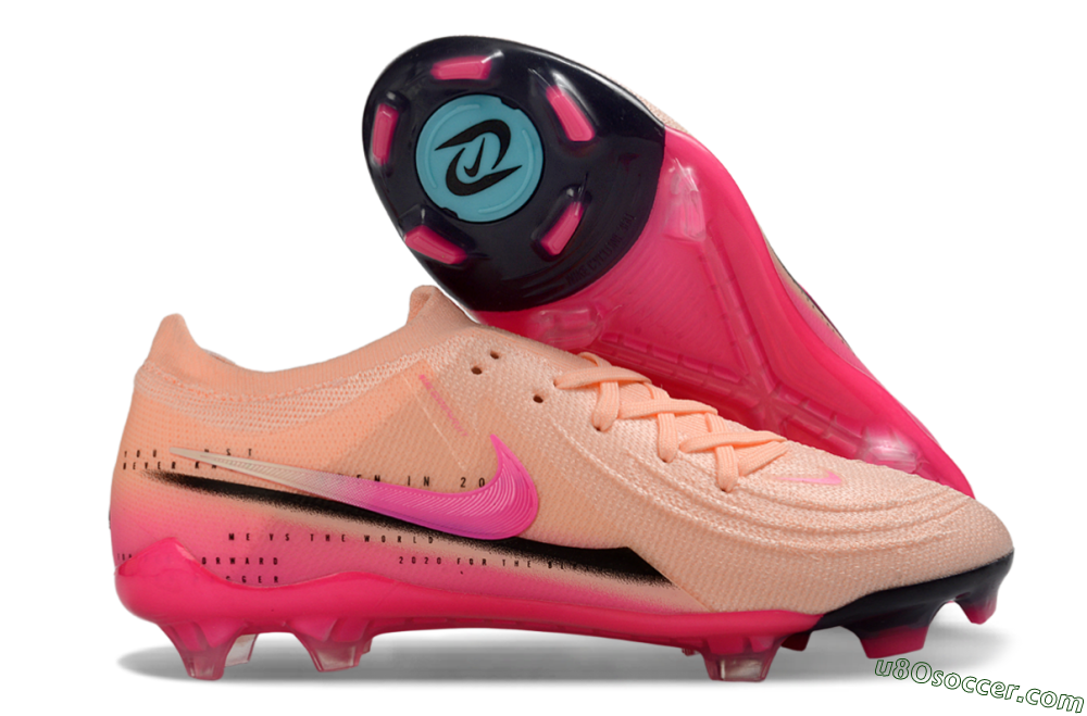 Nike Phantom GX 2 Elite FG Firm Ground Soccer Cleats - Pink/Coral Burst/Fuchsia Glow 1