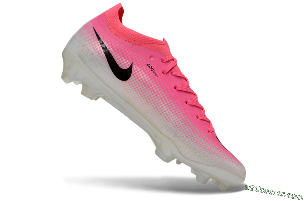 Nike Air Zoom Mercurial Vapor 17 Elite FG Firm Ground Soccer Cleats - Pink/Electric Pink/Black 4
