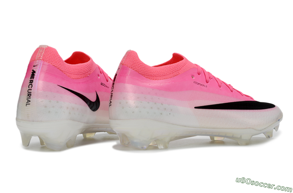 Nike Air Zoom Mercurial Vapor 17 Elite FG Firm Ground Soccer Cleats - Pink/Electric Pink/Black 6