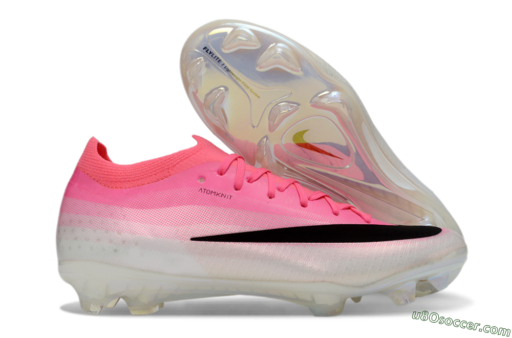 Nike Air Zoom Mercurial Vapor 17 Elite FG Firm Ground Soccer Cleats - Pink/Electric Pink/Black 1