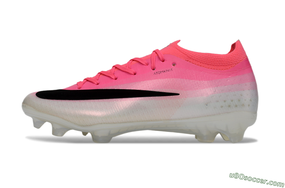 Nike Air Zoom Mercurial Vapor 17 Elite FG Firm Ground Soccer Cleats - Pink/Electric Pink/Black 2
