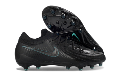 Nike Phantom GX 2 Elite AG Artificial Grass Soccer Cleats - Black/Teal Burst/Shadow Black