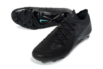Nike Phantom GX 2 Elite AG Artificial Grass Soccer Cleats - Black/Teal Burst/Shadow Black