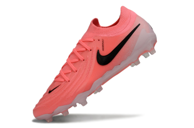 Nike Phantom GX 2 Elite AG Artificial Grass Soccer Cleats - Pink/Bright Coral/Deep Black