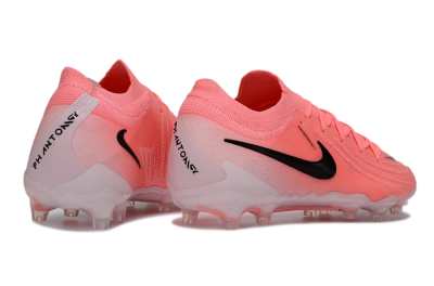 Nike Phantom GX 2 Elite AG Artificial Grass Soccer Cleats - Pink/Bright Coral/Deep Black