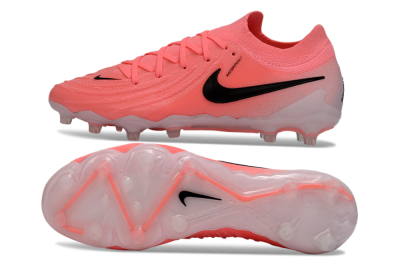 Nike Phantom GX 2 Elite AG Artificial Grass Soccer Cleats - Pink/Bright Coral/Deep Black