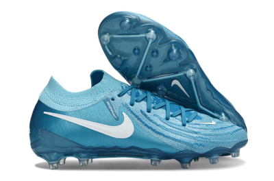 Nike Phantom GX 2 Elite AG Artificial Grass Soccer Cleats - Blue/Sky Blue/Ocean Blue