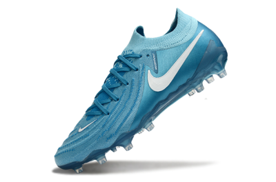 Nike Phantom GX 2 Elite AG Artificial Grass Soccer Cleats - Blue/Sky Blue/Ocean Blue