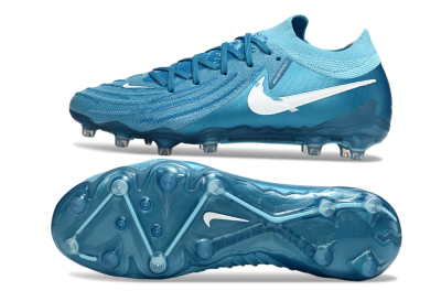 Nike Phantom GX 2 Elite AG Artificial Grass Soccer Cleats - Blue/Sky Blue/Ocean Blue