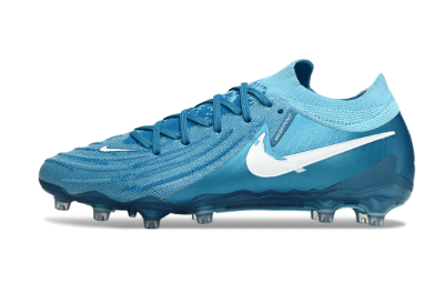 Nike Phantom GX 2 Elite AG Artificial Grass Soccer Cleats - Blue/Sky Blue/Ocean Blue