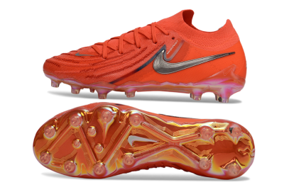 Nike Phantom GX 2 Elite AG Artificial Grass Soccer Cleats - Orange/Electric Orange/Sunset Blaze