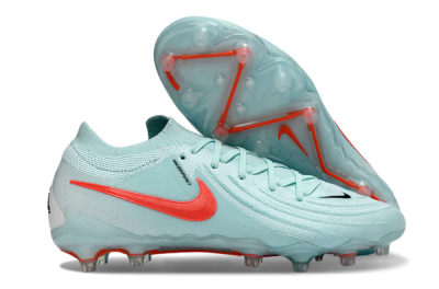 Nike Phantom GX 2 Elite AG Artificial Grass Soccer Cleats - Aqua/Coral Pop/Aqua Mist