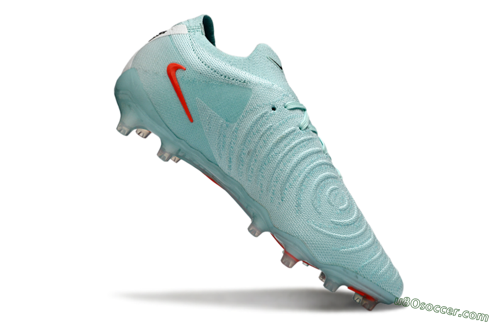 Nike Phantom GX 2 Elite AG Artificial Grass Soccer Cleats - Aqua/Coral Pop/Aqua Mist 4