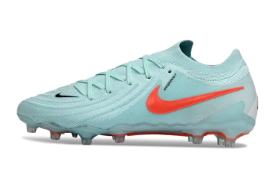 Nike Phantom GX 2 Elite AG Artificial Grass Soccer Cleats - Aqua/Coral Pop/Aqua Mist