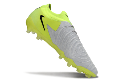 Nike Phantom GX 2 Elite AG Artificial Grass Soccer Cleats - Gray/Volt Green/Black