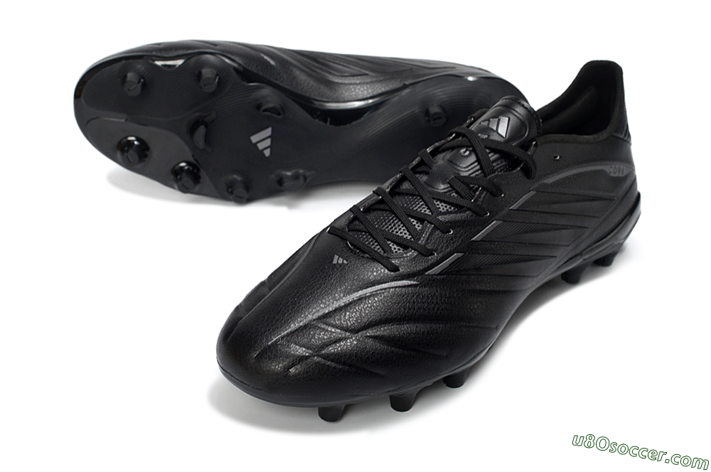 Adidas Copa Pure 4 Elite FG Firm Ground Soccer Cleats - Black/Midnight Shadow/Onyx Veil 3