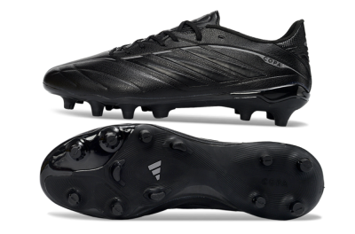 Adidas Copa Pure 4 Elite FG Firm Ground Soccer Cleats - Black/Midnight Shadow/Onyx Veil