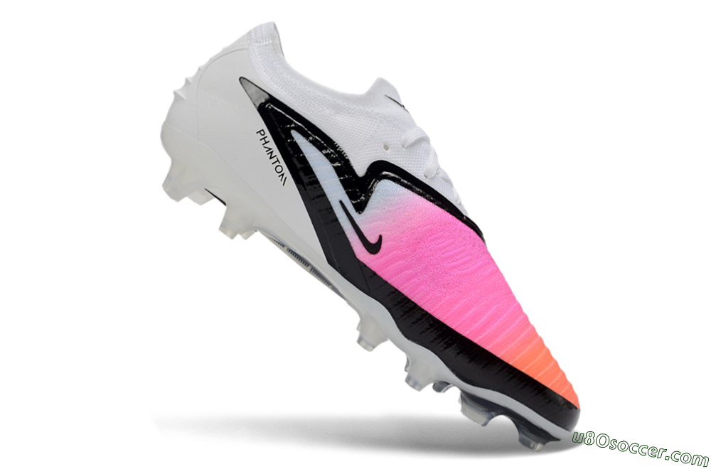 Nike Phantom 6 Elite Low FG Firm Ground Soccer Cleats - Pink/Vibrant Pink/Black 4