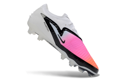 Nike Phantom 6 Elite Low FG Firm Ground Soccer Cleats - Pink/Vibrant Pink/Black