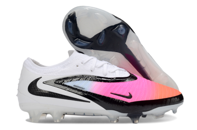 Nike Phantom 6 Elite Low FG Firm Ground Soccer Cleats - Pink/Vibrant Pink/Black