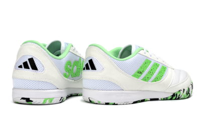 Adidas Top Sala IC Indoor & Futsal Soccer Shoes - White/Vibrant Green/Black