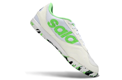 Adidas Top Sala IC Indoor & Futsal Soccer Shoes - White/Vibrant Green/Black