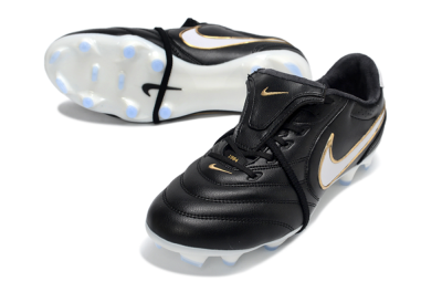 Nike Tiempo Legend SE FG Firm Ground Soccer Cleats - Black/Gold/White