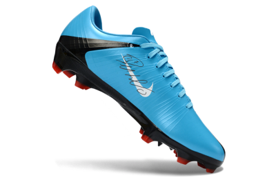 CR7 x Nike Air Zoom Mercurial Vapor 16 Elite FG Firm Ground Soccer Cleats - Blue/Electric Sky/Coal Black