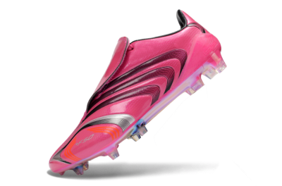 Adidas F50 Elite Laceless FG Firm Ground Soccer Cleats - Pink/Vibrant Magenta/Sleek Black
