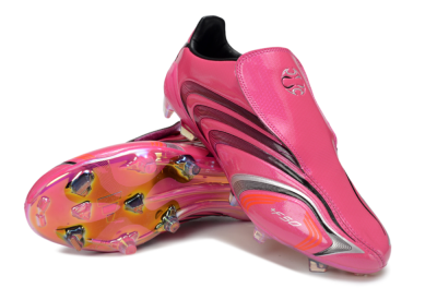 Adidas F50 Elite Laceless FG Firm Ground Soccer Cleats - Pink/Vibrant Magenta/Sleek Black