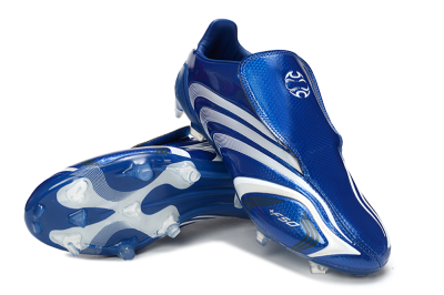 Adidas F50 Elite Laceless FG Firm Ground Soccer Cleats - Blue/Electric Blue/White Flash