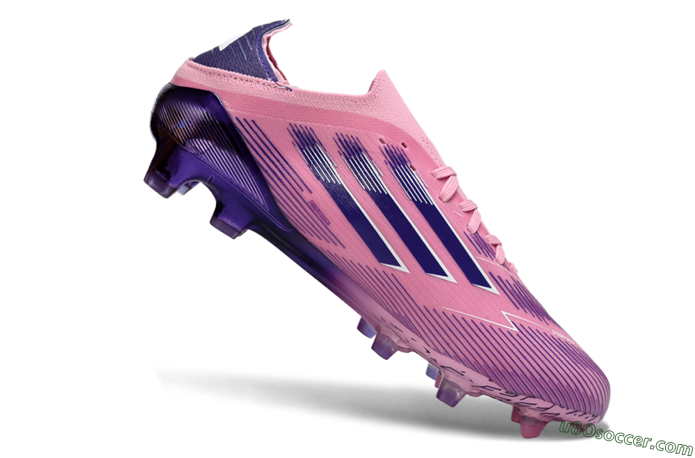 Adidas F50 Elite FG Firm Ground Soccer Cleats - Pink/Vibrant Pink/Dark Purple 4